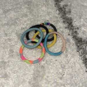 Sashka beaded bangle bundle